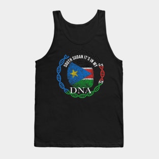 South Sudan Its In My DNA - Gift for South Sudanese From South Sudan Tank Top